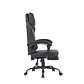 GC193 BLACK Silla Gamer Ergonómica de Ecocuero con Reposapiés - Miniatura 5