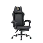 GC193 BLACK Silla Gamer Ergonómica de Ecocuero con Reposapiés - Miniatura 1