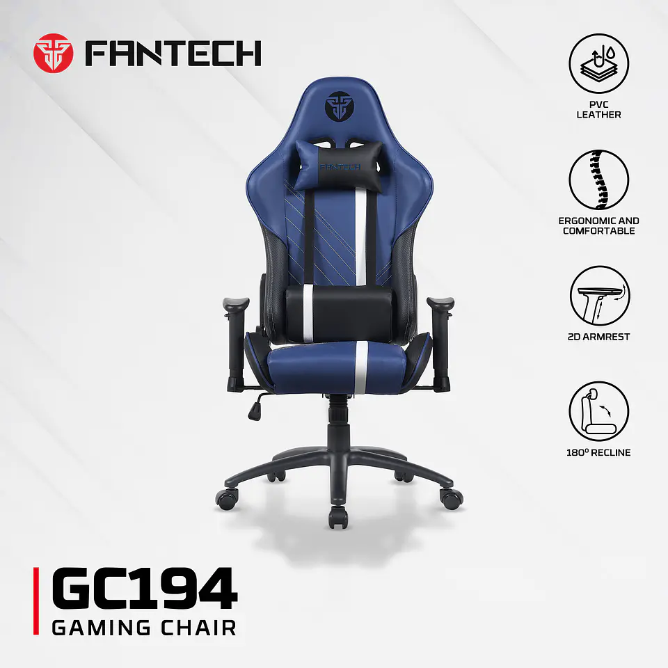 GC194 Blue Silla Ergonómica Gamer 19