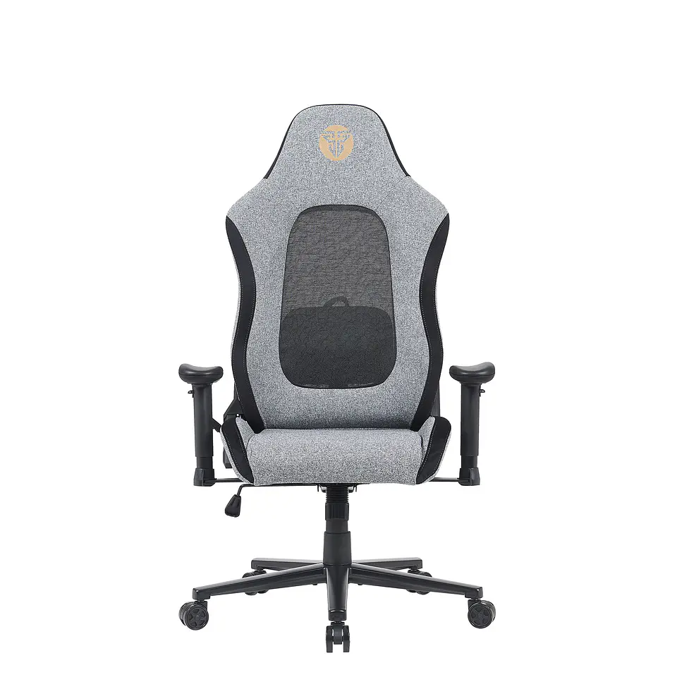 GC195 Grey Silla Ergonómica de Tela Respirable 7