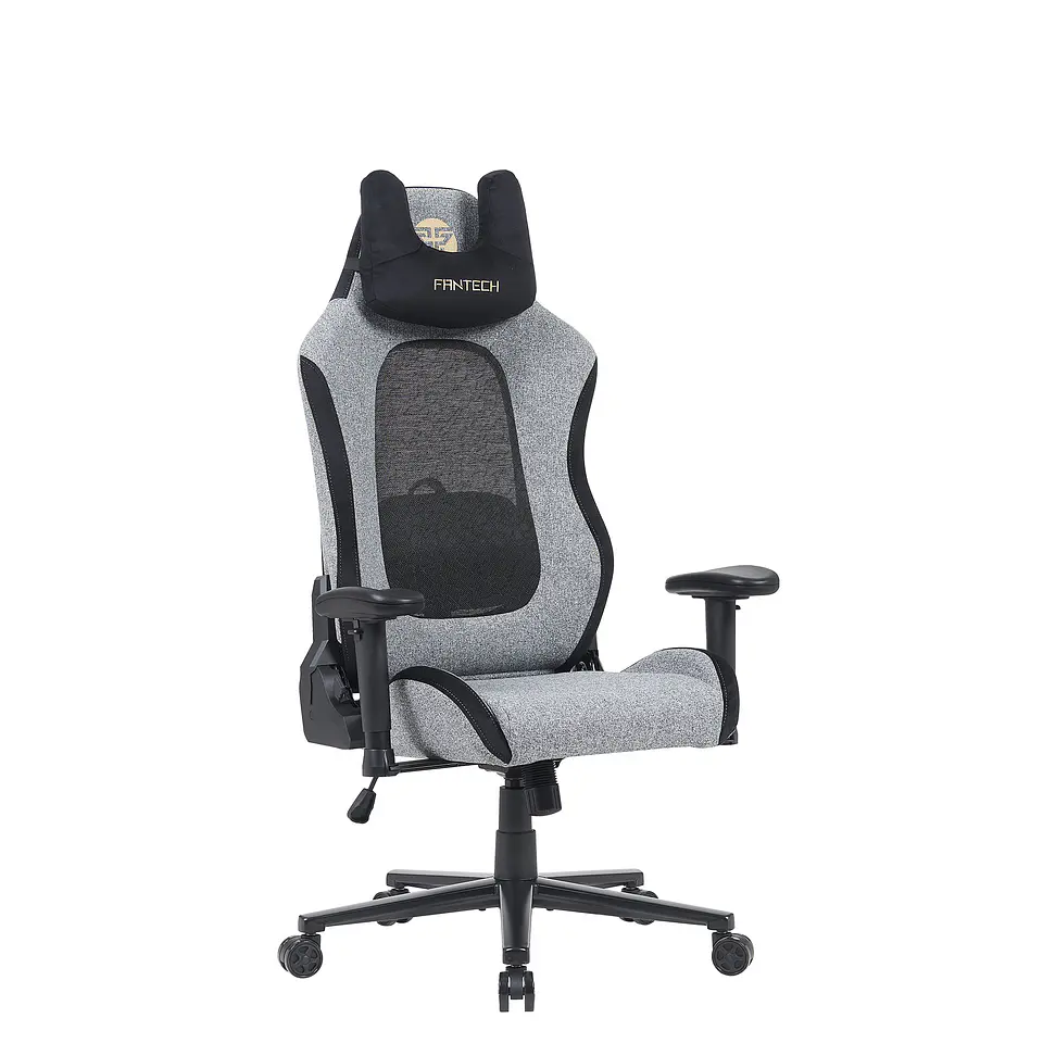 GC195 Grey Silla Ergonómica de Tela Respirable 1