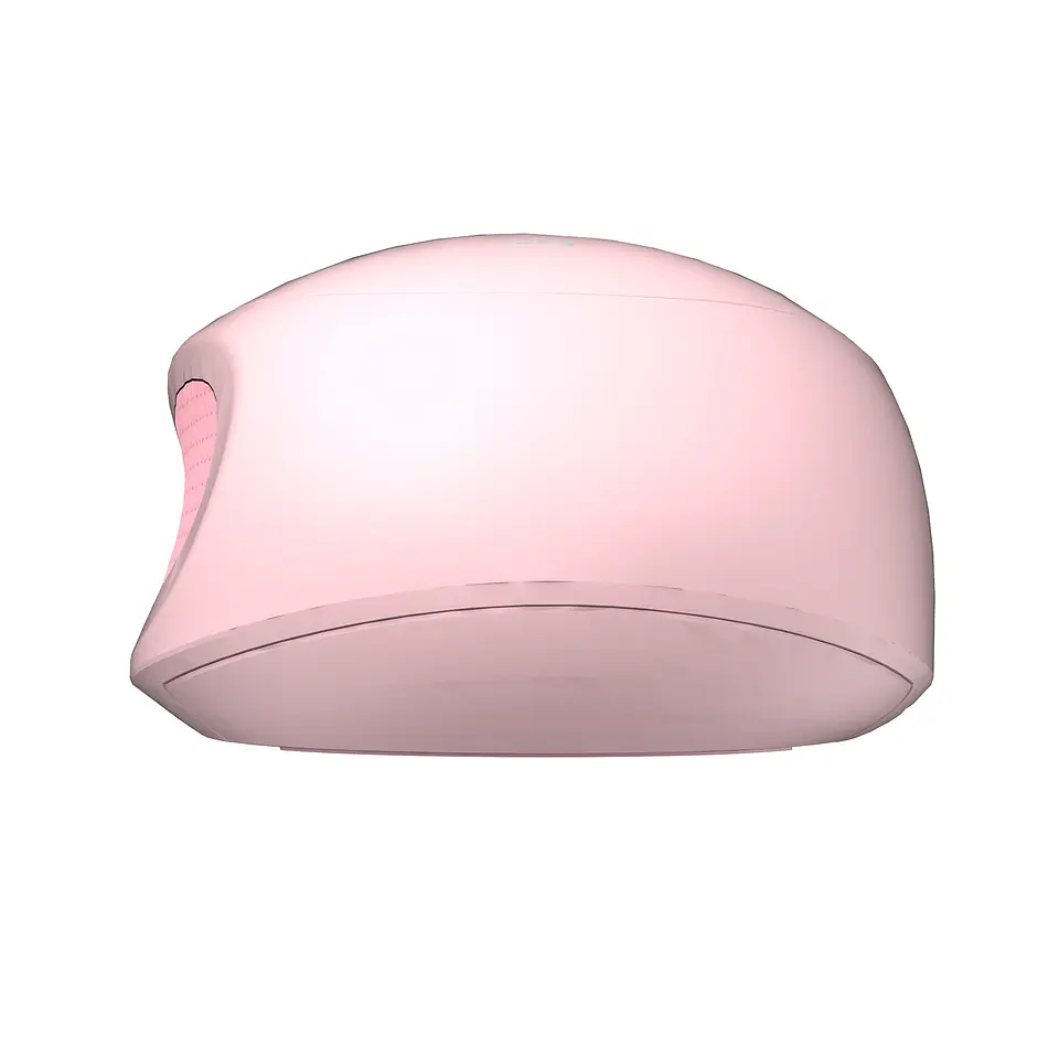 W193 GO Pink Mouse inalámbrico Bluetooth 5.0 y Receptor USB 1.600 DPI 3