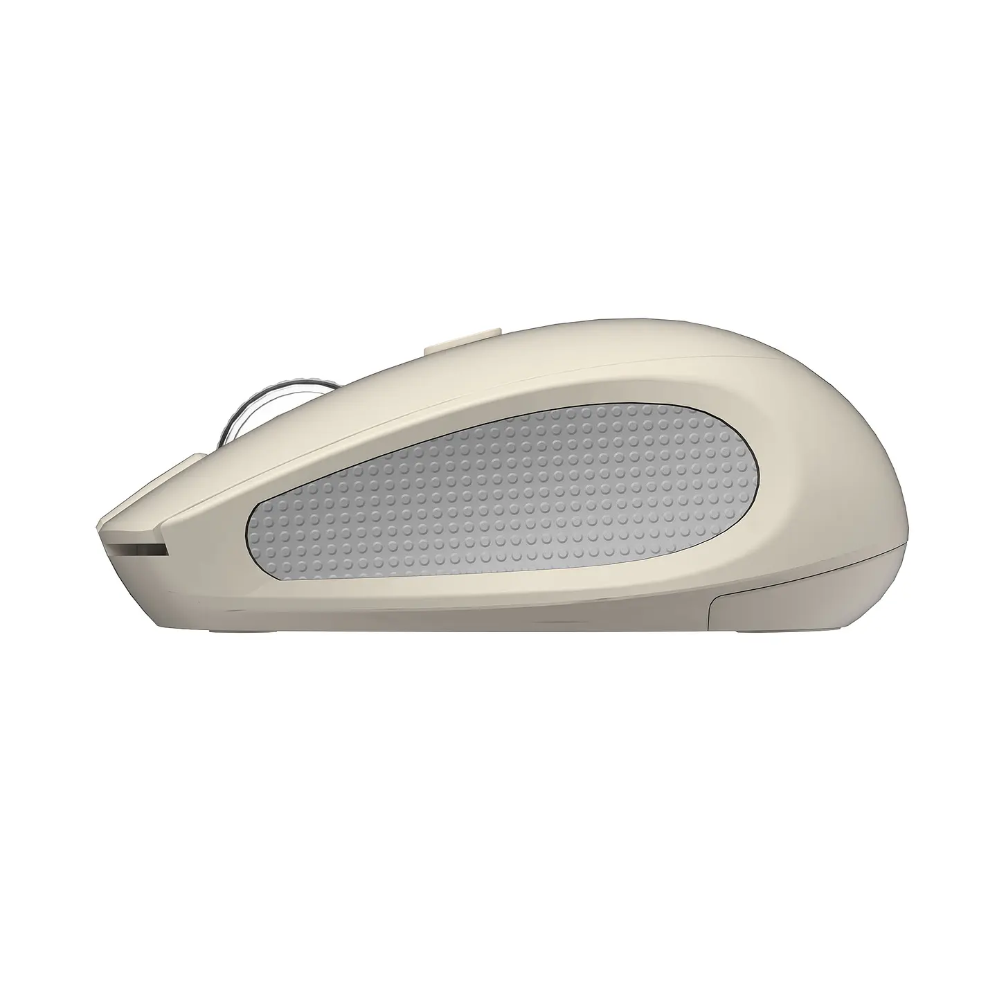 W193 GO Beige Mouse inalámbrico Bluetooth 5.0 y Receptor USB 1.600 DPI 5