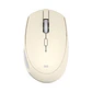 W193 GO Beige Mouse inalámbrico Bluetooth 5.0 y Receptor USB 1.600 DPI - Miniatura 1