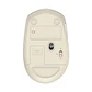W193 GO Beige Mouse inalámbrico Bluetooth 5.0 y Receptor USB 1.600 DPI - Miniatura 6