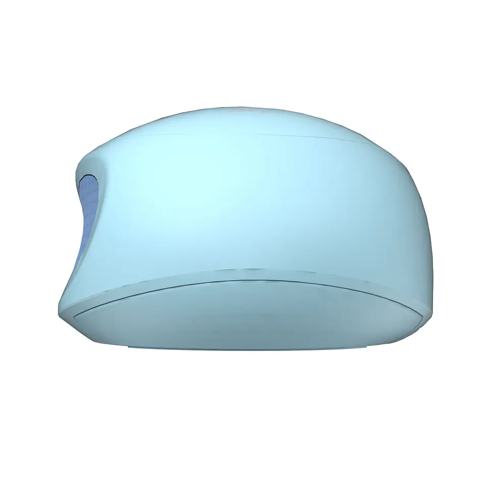 W193 GO Blue Mouse inalámbrico Bluetooth 5.0 y Receptor USB 1.600 DPI 3