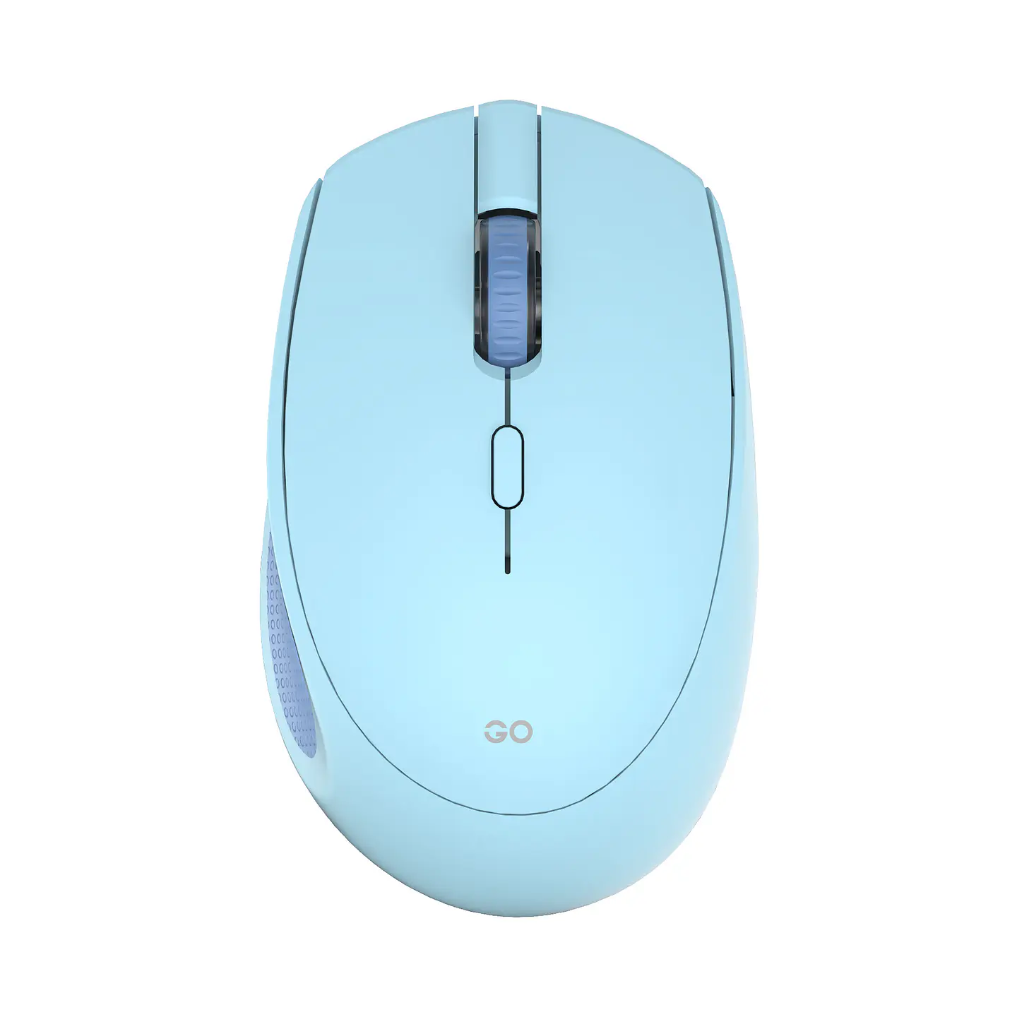W193 GO Blue Mouse inalámbrico Bluetooth 5.0 y Receptor USB 1.600 DPI 1