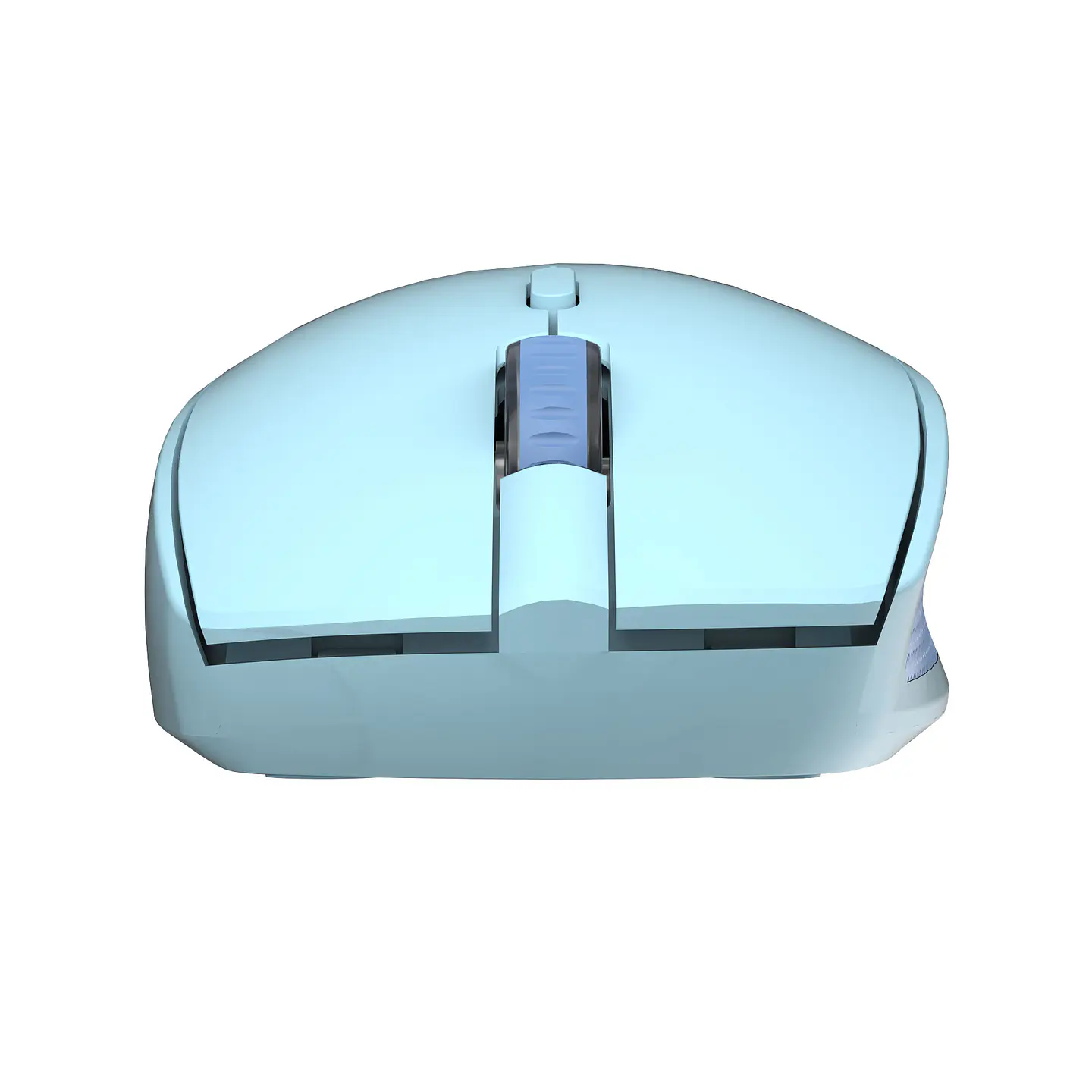 W193 GO Blue Mouse inalámbrico Bluetooth 5.0 y Receptor USB 1.600 DPI 2