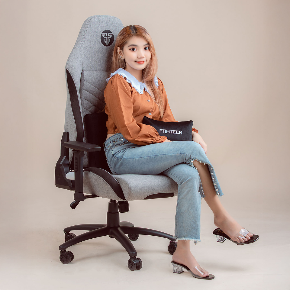 GC192 LEDARE TANK Primastitch Grey Silla Ergonómica de Tela 5