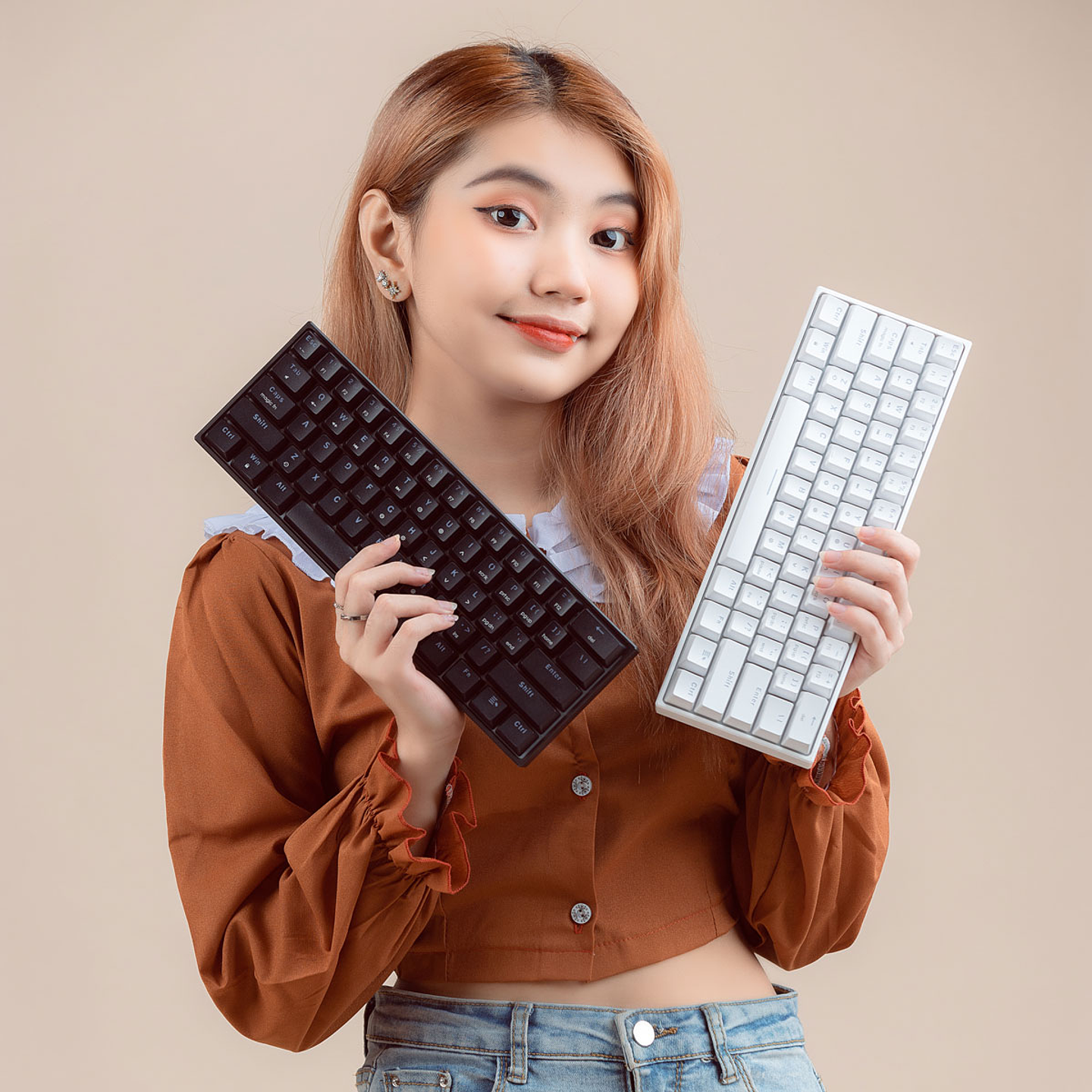 MK857 MAXFIT61 Space Teclado Mecánico 60% Layout Español 4