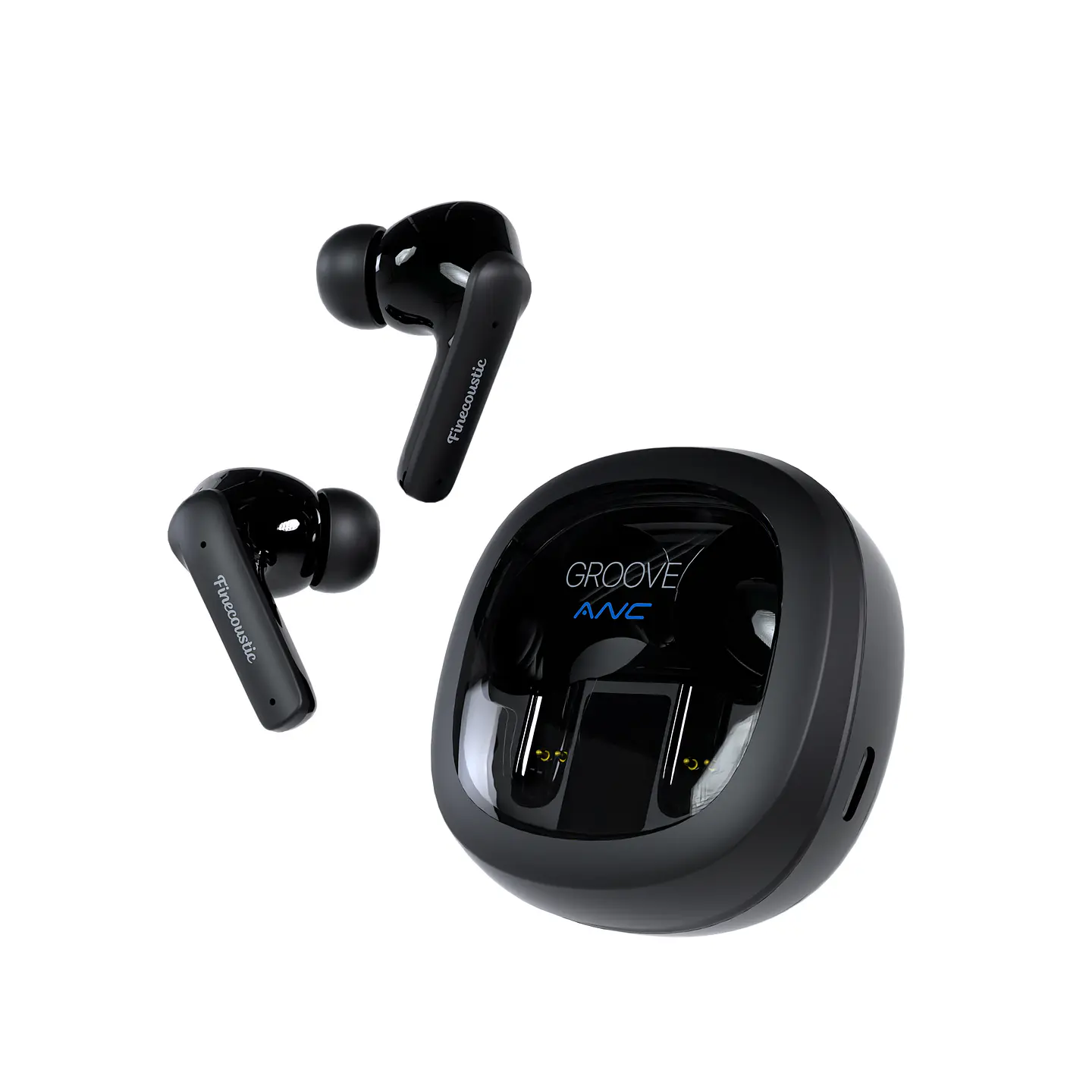 FT20 GROOVE ANC Black Audífonos Inalámbricos True Wireless Hi-Fi In Ear Finecoustic 3
