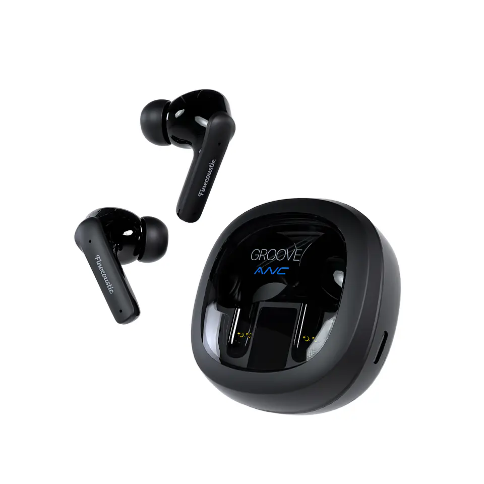 FT20 GROOVE ANC Black Audífonos Inalámbricos True Wireless Hi-Fi In Ear Finecoustic 3