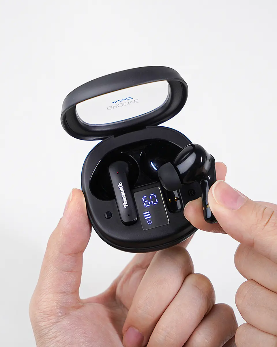 FT20 GROOVE ANC Black Audífonos Inalámbricos True Wireless Hi-Fi In Ear Finecoustic 2