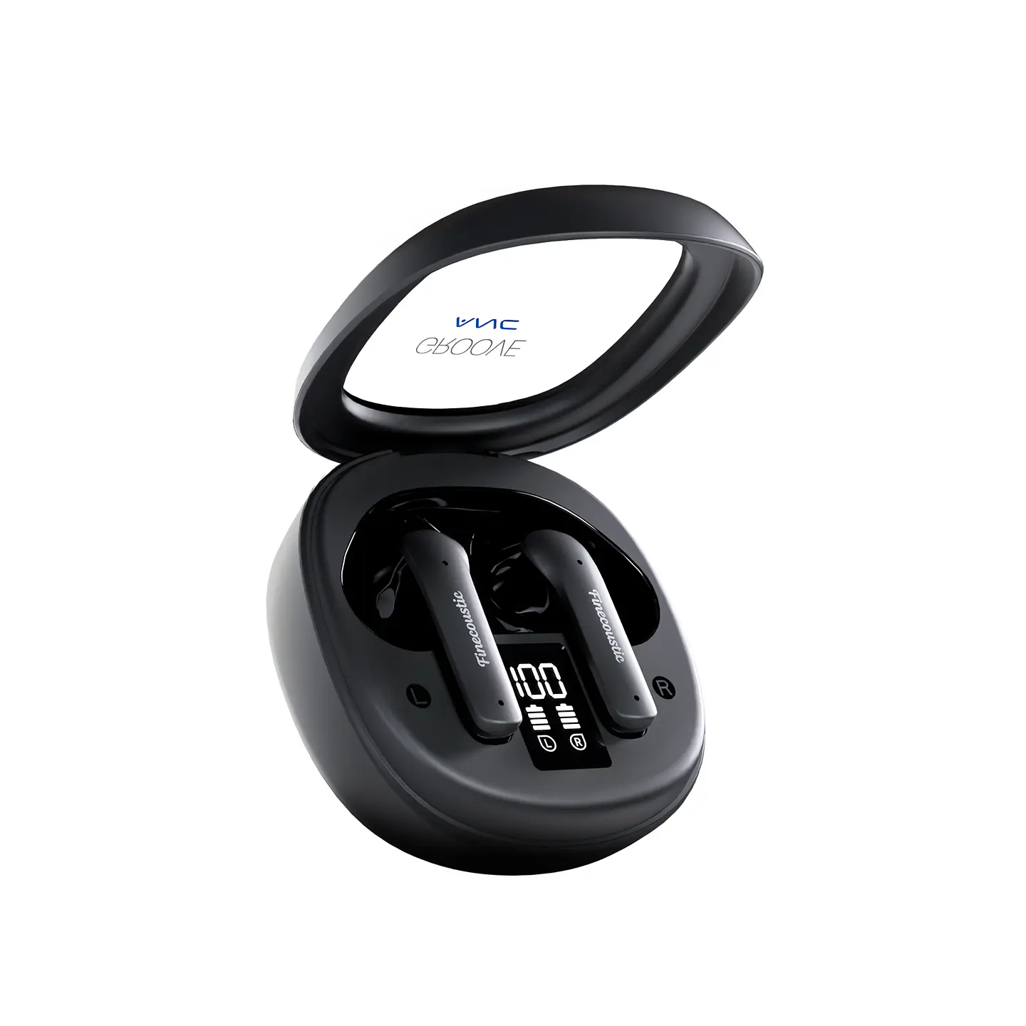 FT20 GROOVE ANC Black Audífonos Inalámbricos True Wireless Hi-Fi In Ear Finecoustic 9