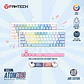 MK611 ATOM X63 Ame White Teclado Mecánico 60% RGB Hot-Swappable Layout USA - Miniatura 22