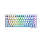 MK612 ATOM X83 Ame White Teclado Mecánico 75% RGB Hot-Swappable Layout USA - Miniatura 2
