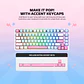 MK612 ATOM X83 Ame White Teclado Mecánico 75% RGB Hot-Swappable Layout USA - Miniatura 3