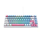 MK612 ATOM X83 Ame Blue Teclado Mecánico 75% RGB Hot-Swappable Layout USA - Miniatura 2