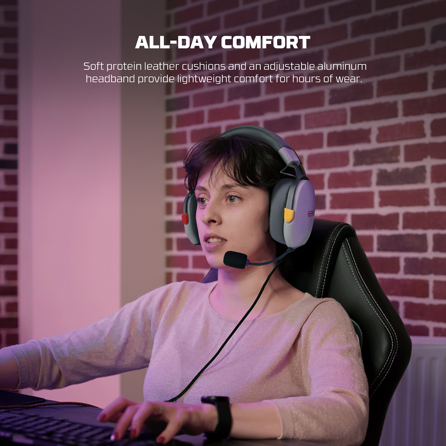 WHG06 CARBON PRO Super Famicom Edition Audífonos Inalámbricos Multiplataforma Super Maxfit SNES 9