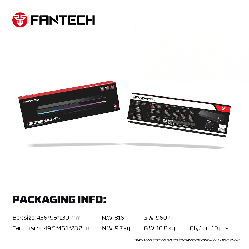 BS162 GROOVE BAR PRO Black Sound Bar TWS Multiplataforma 19