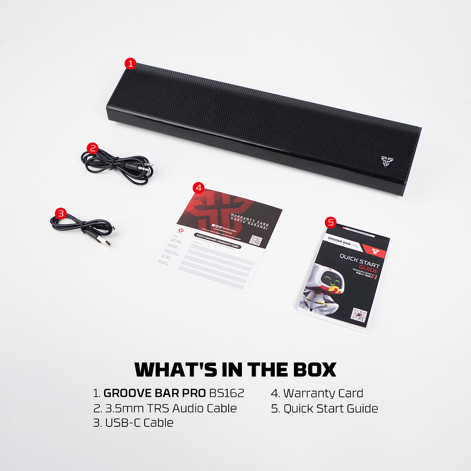 BS162 GROOVE BAR PRO Black Sound Bar TWS Multiplataforma 17