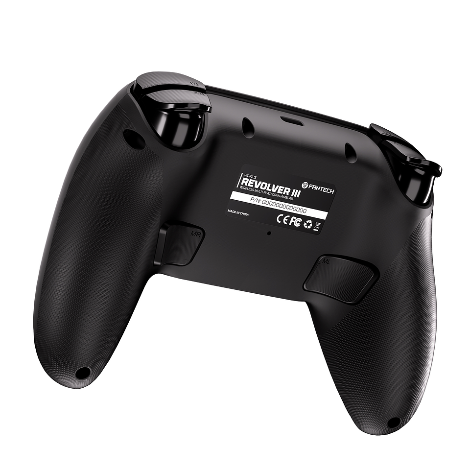 WGP12s REVOLVER III Black Control Inalámbrico Multiplataforma Smartphone Switch PS3 7