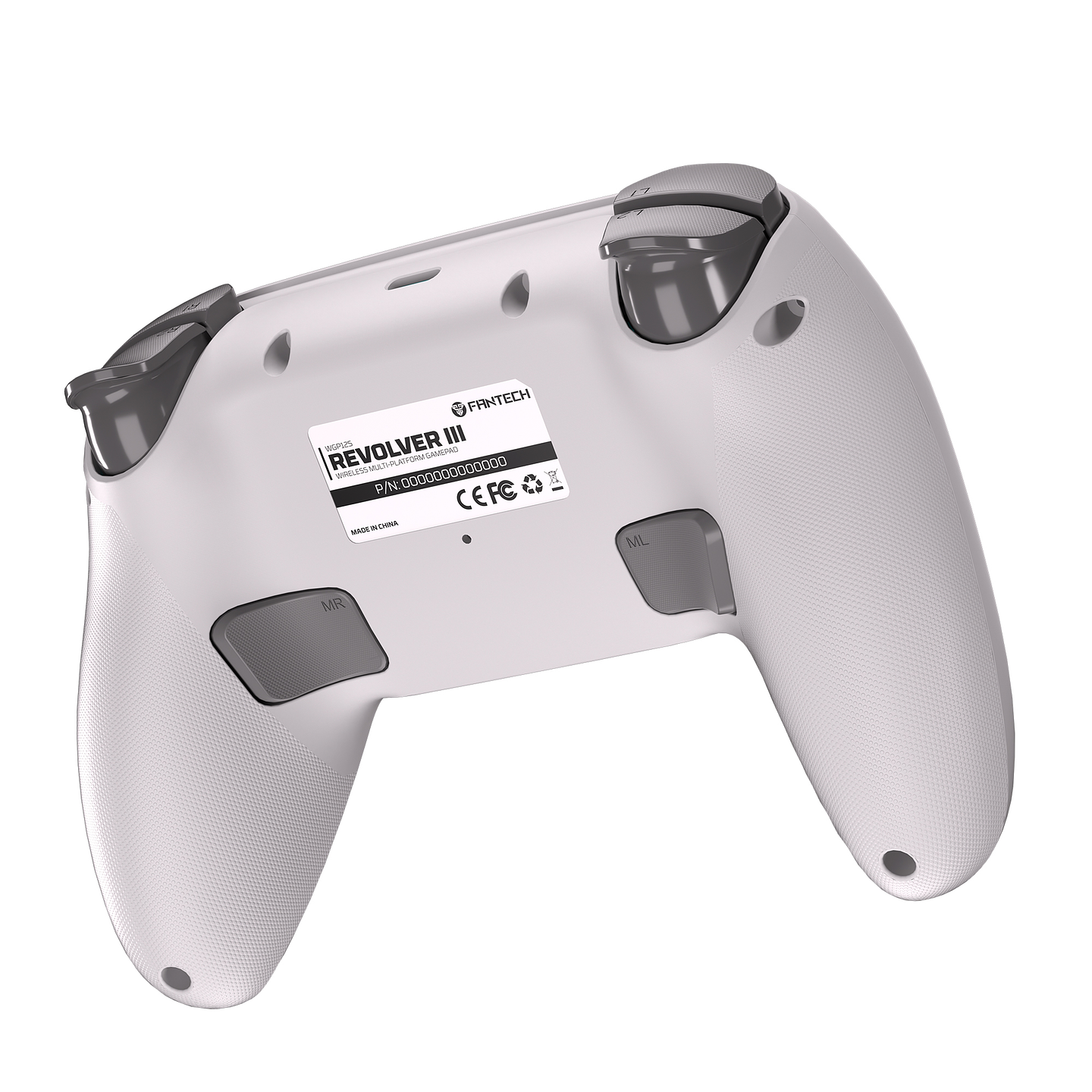 WGP12s REVOLVER III Grey Control Inalámbrico Multiplataforma Smartphone Switch PS3 4