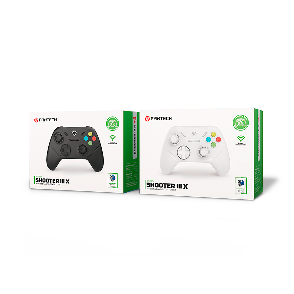 WGP13X SHOOTER III Black Control Inalámbrico Xbox Series S/X Xbox One PC 24