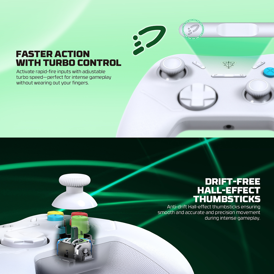 WGP13X SHOOTER III White Control Inalámbrico Xbox Series S/X Xbox One PC 16