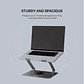 NC30 Grey Base de Notebook con Elevación y Ventilación RGB Notebook Stand - Miniatura 7