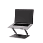 NC30 Grey Base de Notebook con Elevación y Ventilación RGB Notebook Stand - Miniatura 4