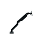 MBS1 PROMOUNT Black Soporte Monitor Single Arm WorkStation - Miniatura 2