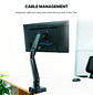 ProStand MBS1 Black WorkStation Series Soporte de Monitor - Miniatura 9