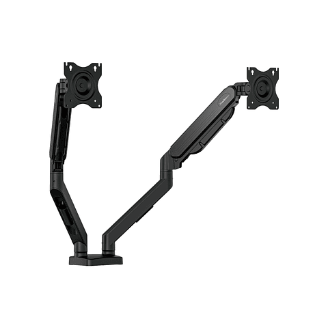 MBD1 PROMOUNT Black Soporte Monitor Double Arm WorkStation
