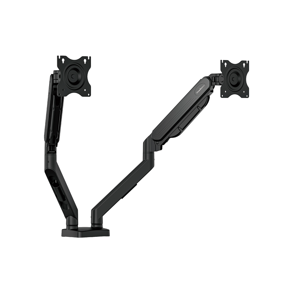 MBD1 PROMOUNT Black Soporte Monitor Double Arm WorkStation 1