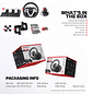 R1V2 Volante + Shifter + Pedalera Multiplataforma Xbox PS Switch PC - Miniatura 22