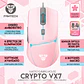 VX7 CRYPTO Sakura Mouse 8.000 DPI - Miniatura 6