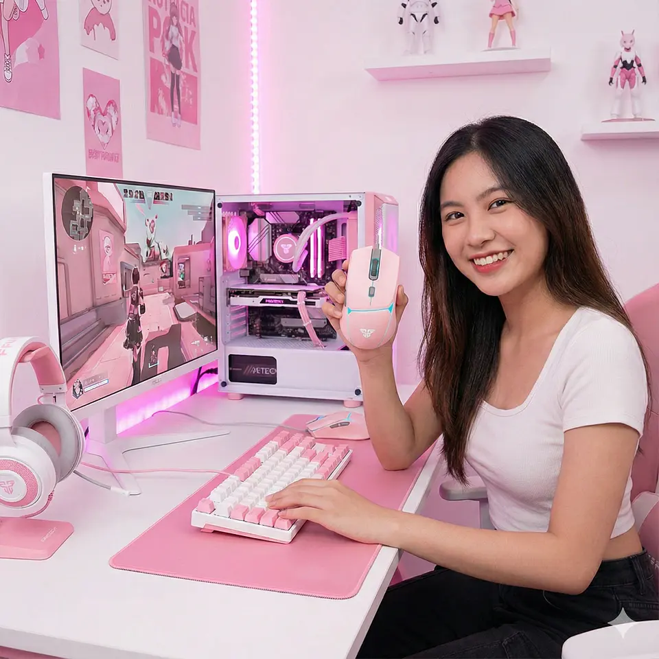 VX7 CRYPTO Sakura Mouse 8.000 DPI 7