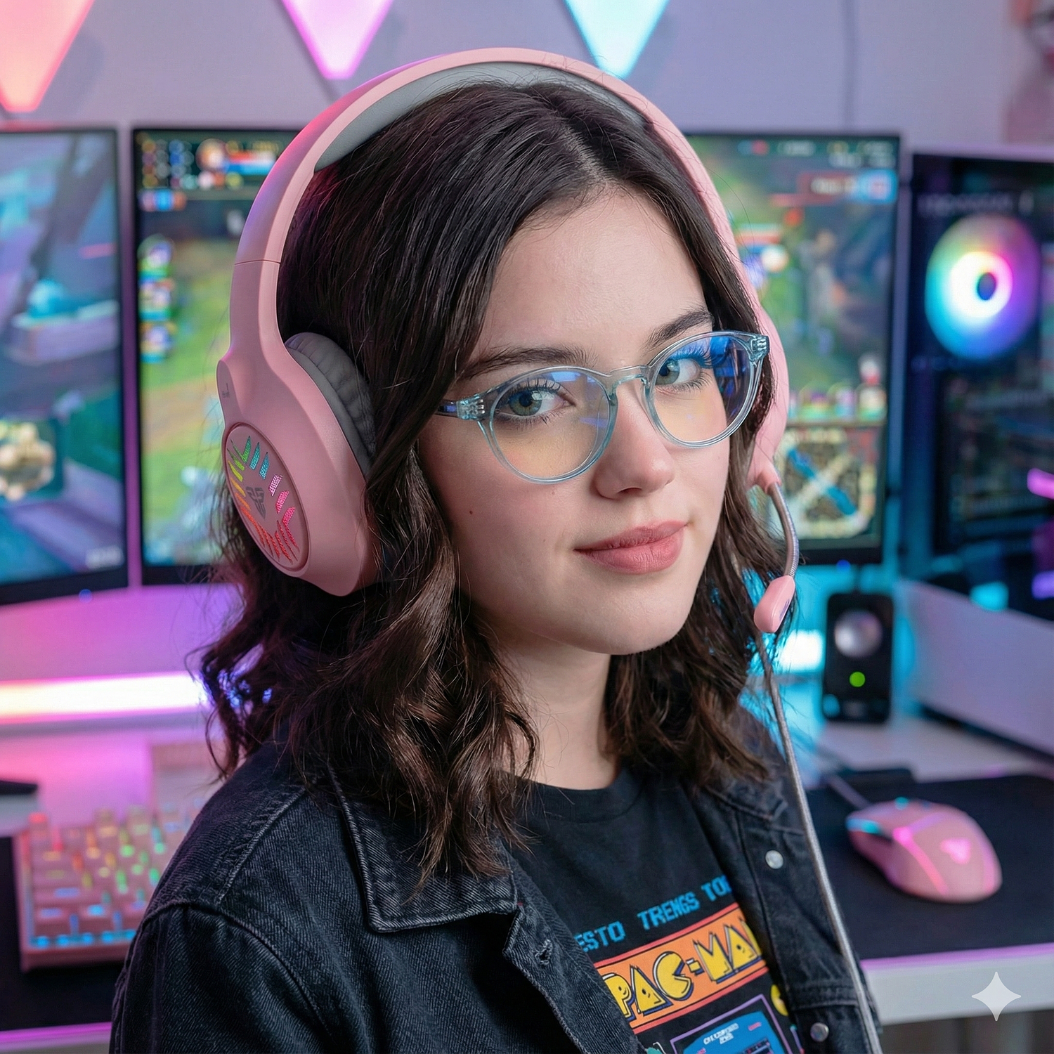 Audífonos Blitz MH87 RGB Sakura Edition 5