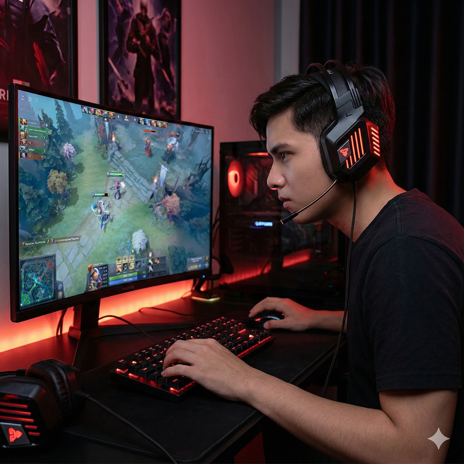 Audífonos HG24 SPECTRE II 7.1 Digital Sound RGB 6