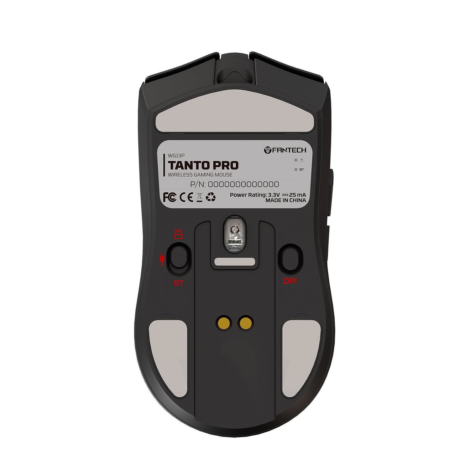 Tanto Pro Mouse inalámbrico WG13P Black 3