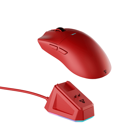 WG13P TANTO PRO Red Ultimate Gaming Mouse Inalámbrico 42.000 DPI y 8.000 Hz