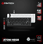 ATOM HE68 Teclado magnético MK811 Black edition - Miniatura 14