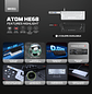 ATOM HE68 Teclado magnético MK811 Black edition - Miniatura 8