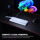 MK811 ATOM HE68 White Teclado Magnético 60% 8.000 Hz Layout USA - Miniatura 10