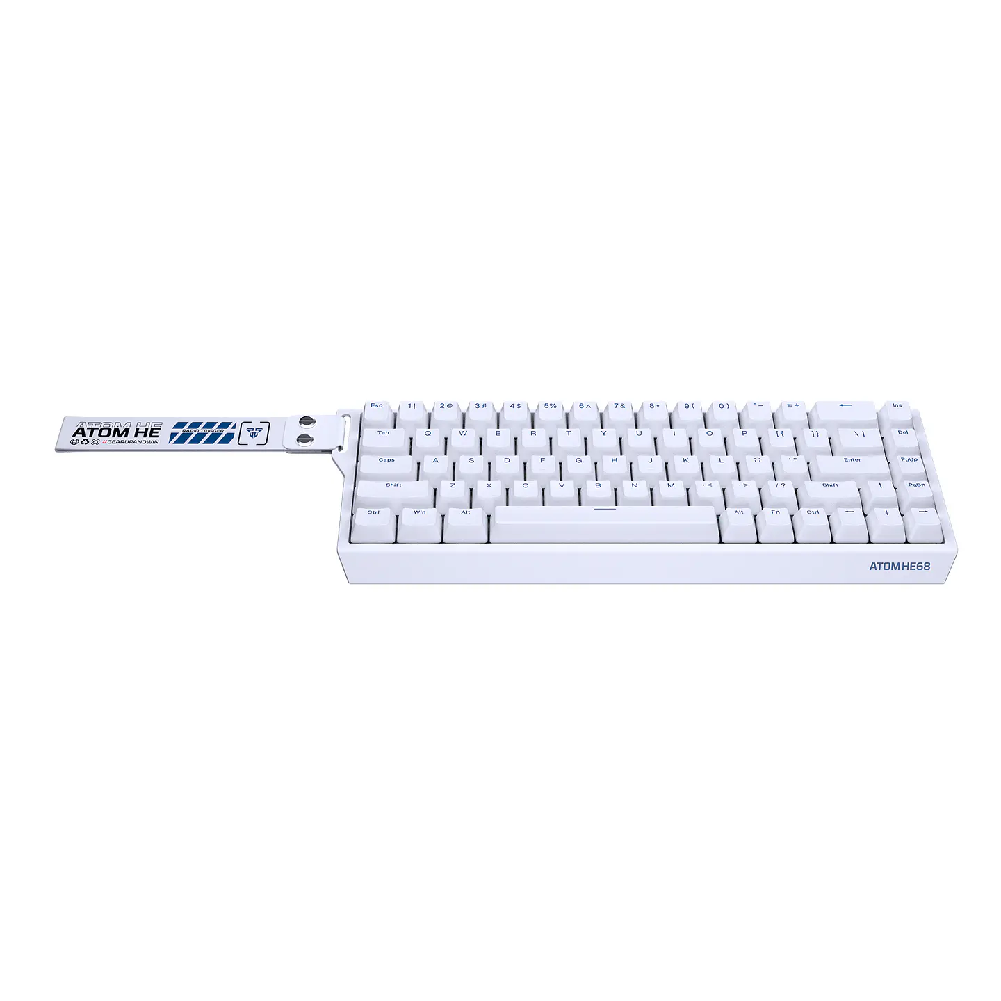 MK811 ATOM HE68 White Teclado Magnético 60% 8.000 Hz Layout USA 5