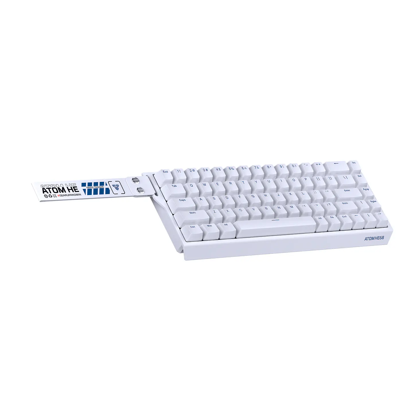 MK811 ATOM HE68 White Teclado Magnético 60% 8.000 Hz Layout USA 4