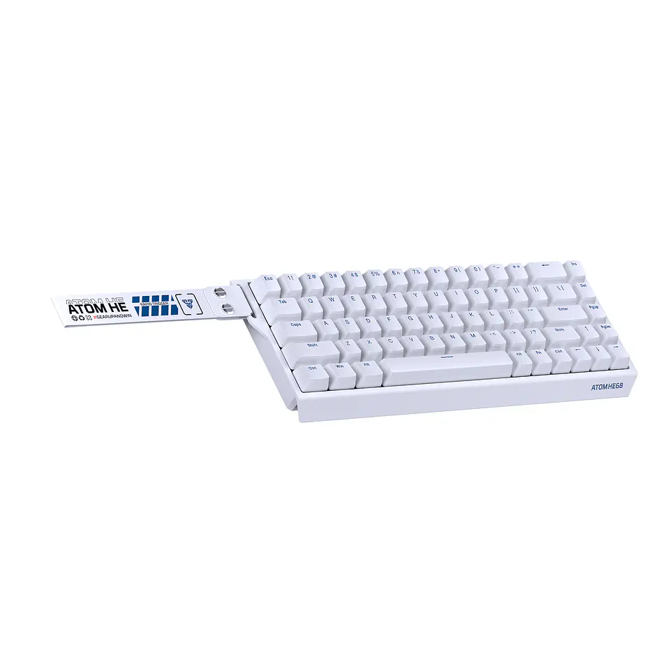 MK811 ATOM HE68 White Teclado Magnético 60% 8.000 Hz Layout USA 4
