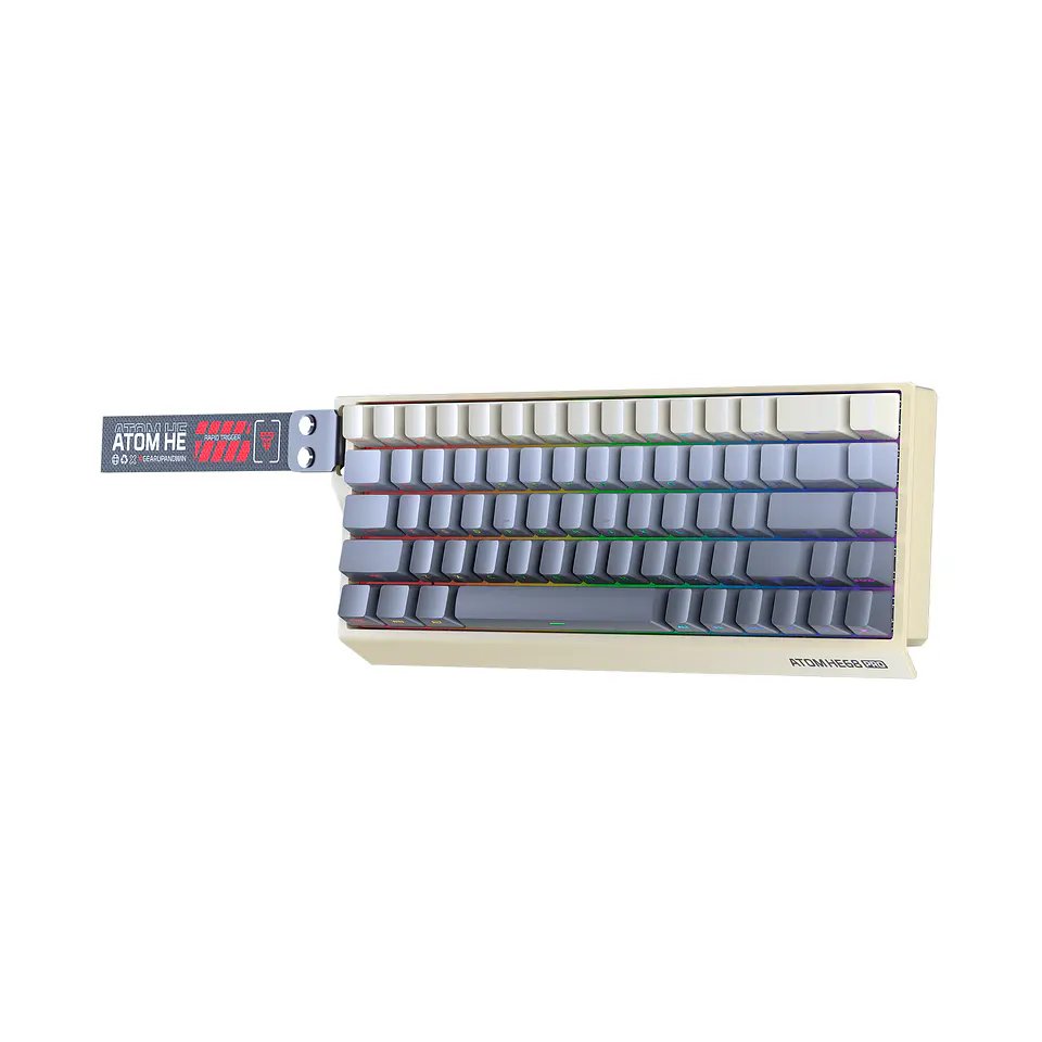 MK922 ATOM HE68 PRO Retro Teclado inalámbrico Magnético 60% 8.000 Hz Layout USA 1