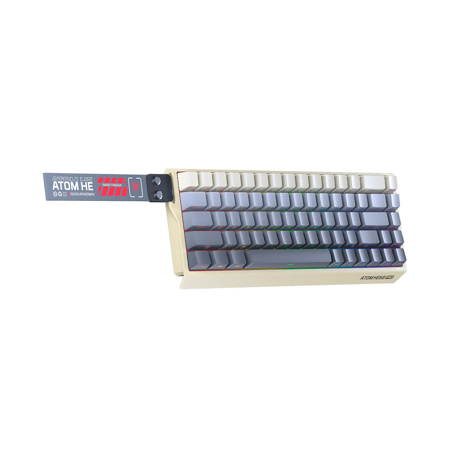 MK922 ATOM HE68 PRO Retro Teclado inalámbrico Magnético 60% 8.000 Hz Layout USA 4